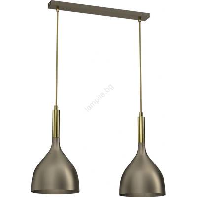 Пендел NOAK 2xE27/15W/230V месинг/златист (LU4000)