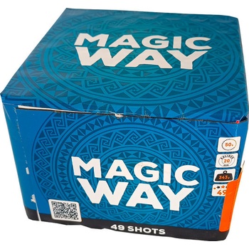 Ohňostrojový kompakt 49 ran 20 mm Magic way