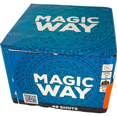 Ohňostrojový kompakt 49 ran 20 mm Magic way