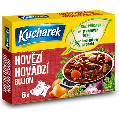 Kucharek Hovädzí bujón 5 x 60 g