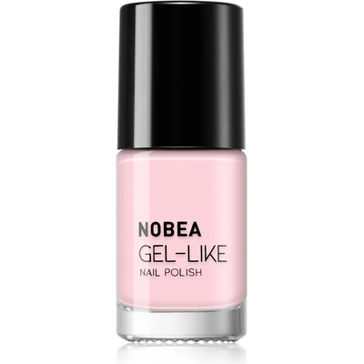 NOBEA Day-to-Day Gel-like Nail Polish лак за нокти с гел ефект цвят Misty rose #N59 6ml