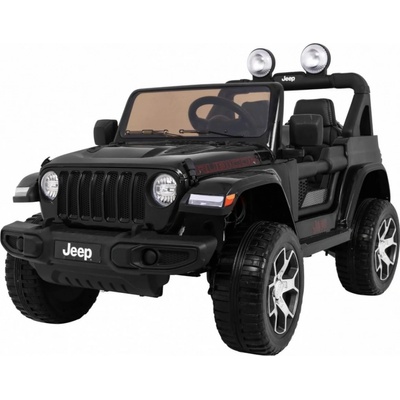 Mamido Elektrické autíčko Jeep Wrangler Rubicon 4x4 čierna