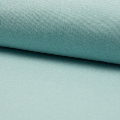 Náplet hladký RIB 1/1, mintová melanž, š.70