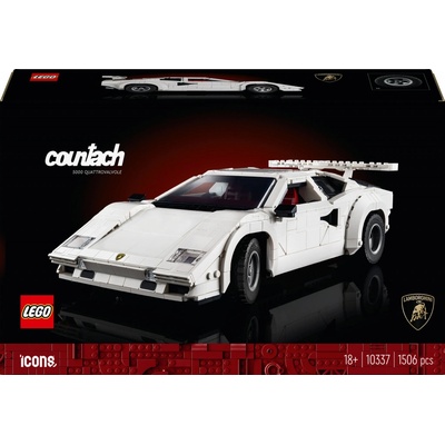 LEGO® Icons 10337 Lamborghini Countach 5000 Quattrovalvole – Zboží Živě