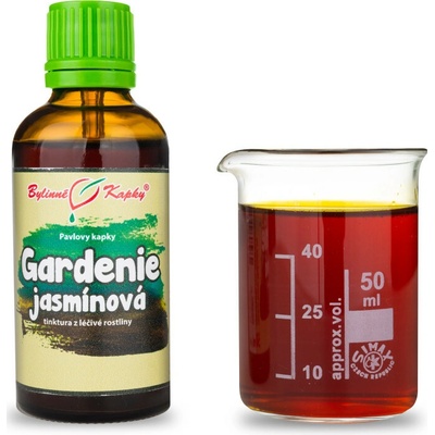 Gardenie jasmínová tcm pavlovy bylinné kvapky tinktúra 50 ml