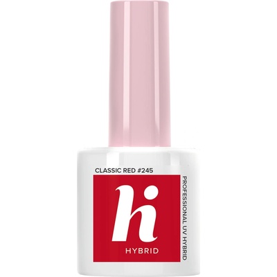 Hi Hybrid lak na nehty classic red 245 5 ml