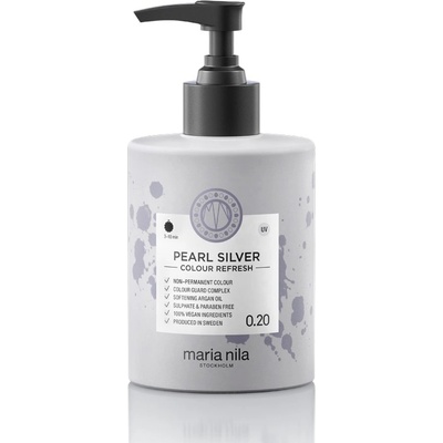 Maria Nila Colour Refresh 300 ml боядисваща маска 0.20 Pearl Silver