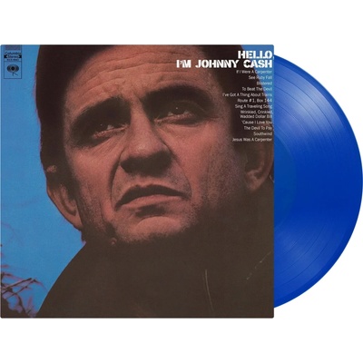 Cash Johnny - Hello, I'm Johnny Cash (Limited Coloured Blue VInyl) - Vinyl LP