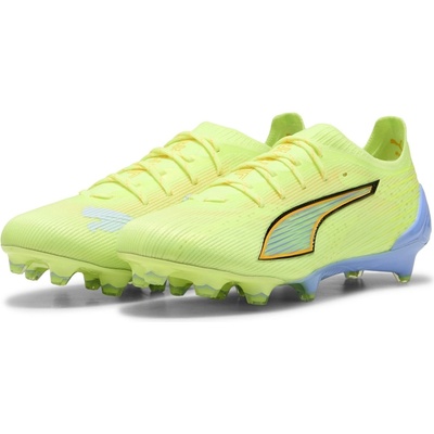 PUMA Дамски футболни бутонки Puma Ultra 5 Ultimate Firm Ground Football Boots Womens - Ice/Yellow
