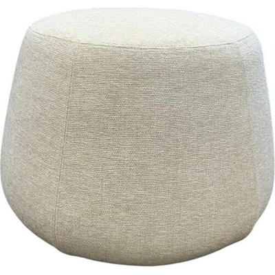 Tribu Venkovní puf Nomad S, Tribu, kulatý 61x46 cm, potah kat. E barva Gaelic Pearl
