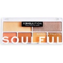 Revolution Relove Colour Play Soulful paletka očních stínů 5,2 g