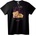 NOONEBRAND Тениска Късметлийска мечка - M, Black