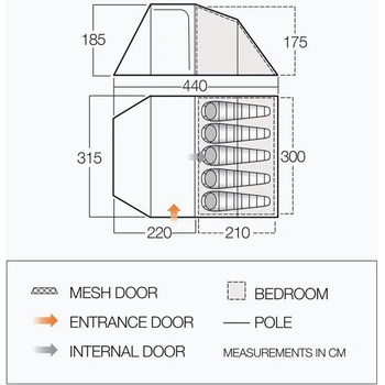 Image 1 of Vango Skye 500