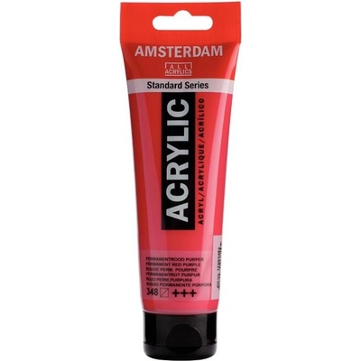 Amsterdam akrylová farba 120 ml 348 permanentná purpurová