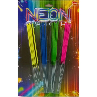 NEONOVÉ Prskavky 28 cm 20 ks