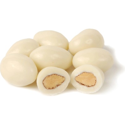 Poex Mandle v bílé čokoládě s příchutí vaječného likéru 150 g