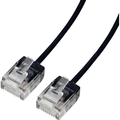 Roline 21.15.4461 RJ45 CAT 6A U/UTP černý