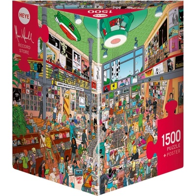 Heye Пъзел Heye от 1500 части - Магазин за грамофонни плочи (30086)