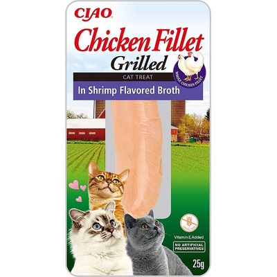 Ciao Cat Chicken Fillet in Shrimp Flavored Broth 25 g