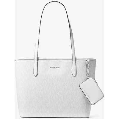 Michael Kors jet set large kabelka s pouzdrem logo bílá