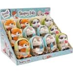 NICI Nici: Плюшени горски животни, които спят, в кошница - 12 см, различни видове