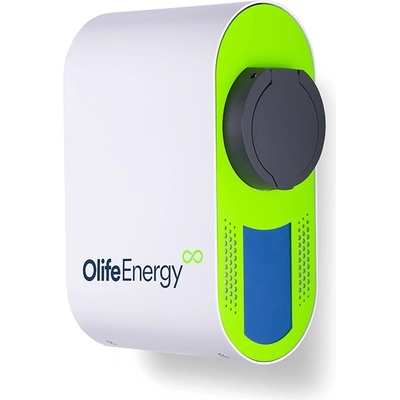 OlifeEnergy Wallbox BASE Type2 400 V AC 11/22 kW 32 A Zásuvka