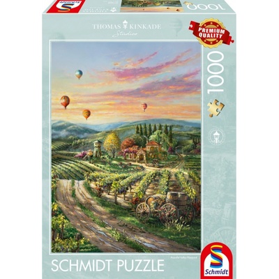 Schmidt Thomas Kinkade Peaceful Valley Vineyard 1000 dielov