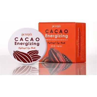 PETITFEE Хидрогелни пачове за очи с какао - PETITFEE Cacao Energizing Hydrogel Eye Mask, 60 p