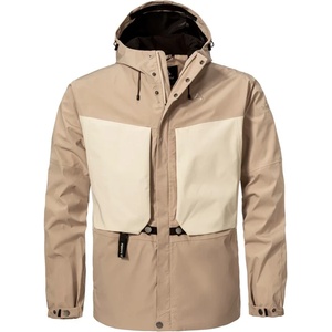 Schöffel Мъжко водоустойчиво яке Schöffel 2L Jacket Style Maghera Waterproof jacket - Brandon Beige - размер 50 (EU) (002-3832-0113)