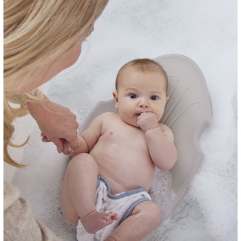 Image 1 of shnuggle : Нехлъзгаща се подложка за къпане на бебе - Taupe (SHN-NBS-TPE)