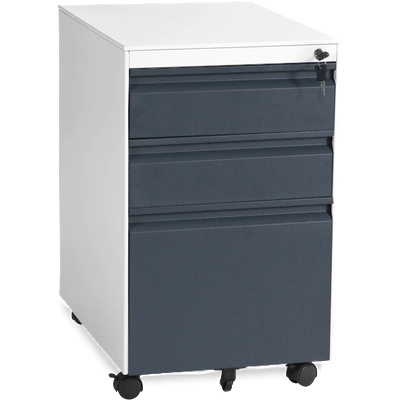 Офис контейнер cr-1249 l sand - графит - сив