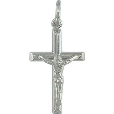 Infinitysilver Stříbrný přívěsek kříž s Kristem malý SP221901
