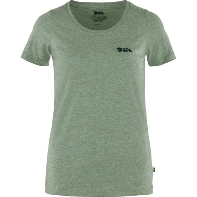 Fjällräven Logo T-shirt W patina green melange
