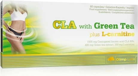 olimp cla green tea plus l-carnitine 60 caps Olimp Sport Nutrition CLA Green Tea plus L-Carnitine 60 kapslí od 149 Kč