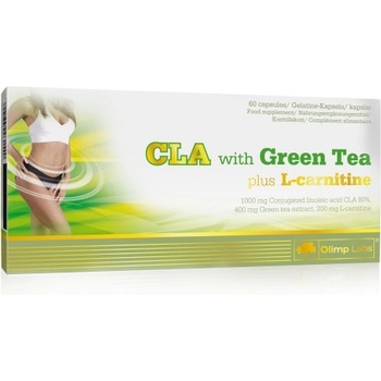 cla with green tea plus l carnitine olimp Olimp Sport Nutrition CLA Green Tea plus L-Carnitine 60 kapslí od 149 Kč