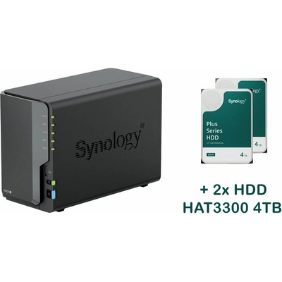 Synology DiskStation DS225+ 2x 4TB – Sleviste.cz