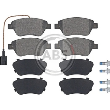 A.B.S. Sada brzdových platničiek kotúčovej brzdy 37280