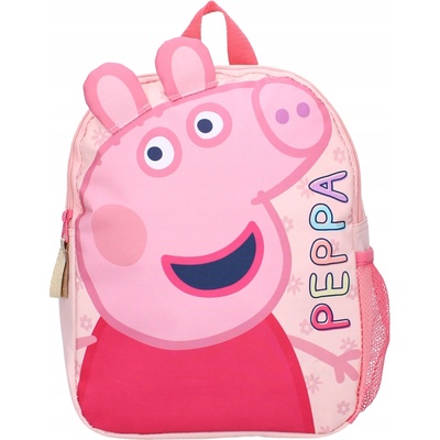 Predškolský ruksak jednokomorový Prasiatko Peppa Vadobag dievčenský ružový