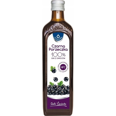 Oleofarm 100% šťava čierna ríbezla 490 ml