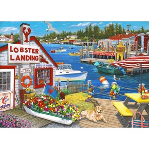 Bluebird Puzzle - Puzzle Lobster Landing - 500 piese