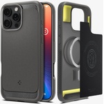 Spigen Rugged Armor Apple iPhone 16 Pro Max MagSafe Case grey (ACS07987)