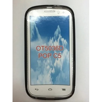 Image 1 of Alcatel Силиконов калъф за Alcatel OT C5 4036 черен