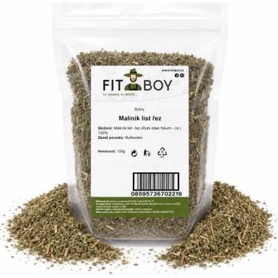 FITBOY Maliník list rez 100 g