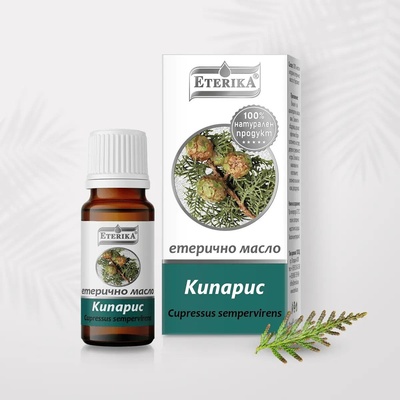 Етерично масло от Кипарис 10 мл (Cupressus sempervirens) - Етерика (Кипарис)