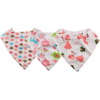 Baby Care ЛИГАВНИК БАНДАНА СЕТ 3 БР. girl (10260190001)