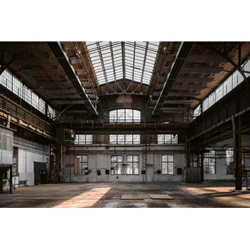 DIMEX ART s. r. o Флизелинов фототапет фабрична сграда 375 x 250 см