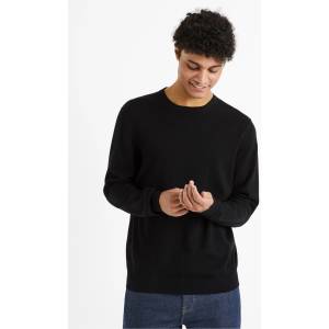 Celio Черен мъжки пуловер Celio Decoton Celio | Cheren | МЪЖЕ | S