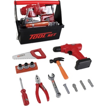 TEGOLE Игрален комплект Tegole - Чанта с инструменти и винтоверт (ZY819527)