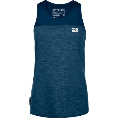 Ortovox Дамски потник с широка презрамка Ortovox Women's 150 Cool Logo Top Tank top - Deep Ocean (916-0599-0514)