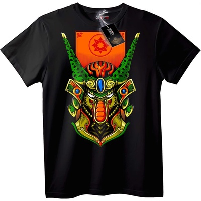 NOONEBRAND Тениска Трибална маска изкуство - 6XL, Black